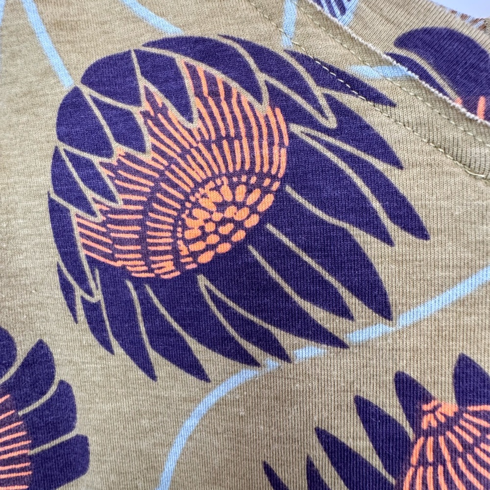 Pact Fennel Sunflowers Revive V Neck Tank Dress 🌻 - Picture 4 of 11